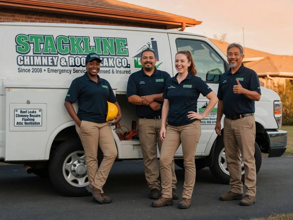 Chimney flashing repair company in Watauga, SD